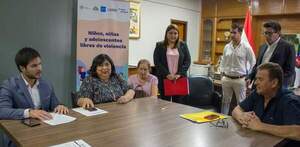 MINNA y Municipalidad de Lambaré establecieron acuerdo para instaurar espacio seguro para adolescentes en la plaza Kapi Ipery