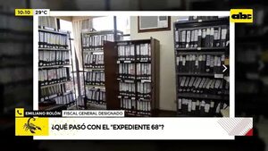 ¿Qué pasó con el ‘’Expediente 68′'? - ABC Noticias - ABC Color