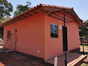 Viviendas para 86 familias de Santa Rosa del Aguaray fueron culminadas - .::Agencia IP::.