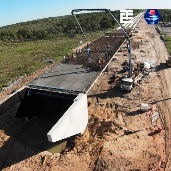 Primer tramo de la ruta Desvío Alberdi- río Tebicuary tiene 80% de avance - .::Agencia IP::.