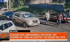 Atacado por limpiavidrios por decir ''no'' | Telefuturo