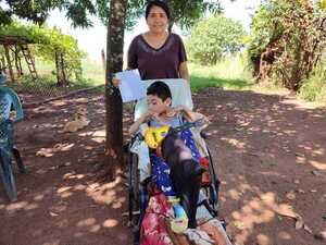 Piden ayuda para construir una pileta a Marino y que pueda seguir tratamiento de hidroterapia