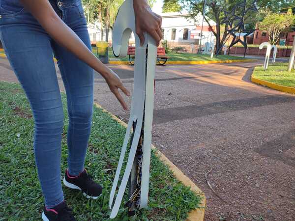 Dos años de cárcel por destrozar bienes públicos, advierten.