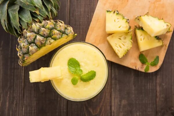 Animate a este jugo tropical de piña, mango rosado y banana - Gastronomía - ABC Color