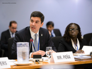 Diario HOY | Peña participa de un debate en prestigiosa universidad de Estados Unidos