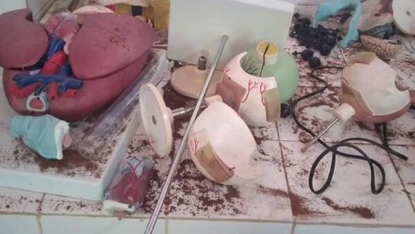 Jóvenes causan destrozos en colegio de Misiones