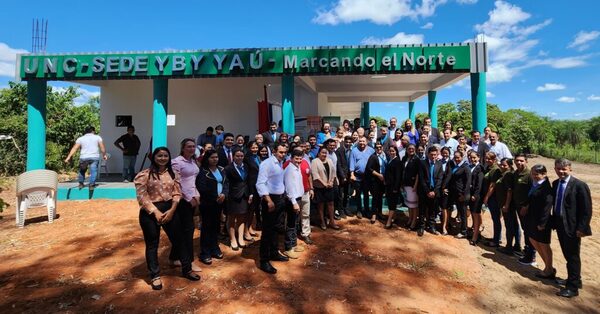 Inauguran Sede de la Universidad Nacional de Concepción en Yby Ya’u