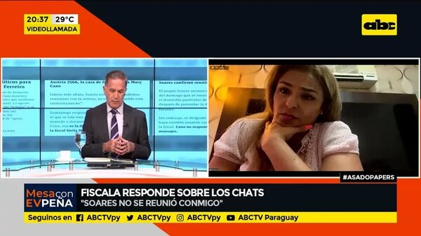 Fiscala responde sobre los chats - Mesa de Periodistas - ABC Color