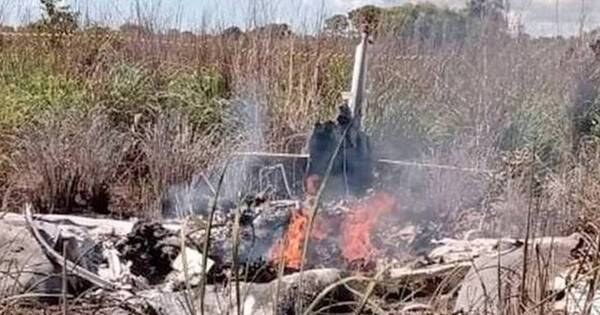 La Nación / Avioneta robada se estrella
