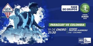 Sudamericano Sub 20: Paraguay se estrena ante Colombia - Radio Imperio
