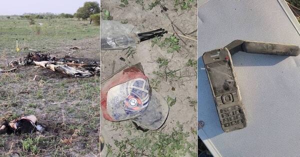 La Nación / Accidente aéreo en Chaco argentino: identificación de cinco fallecidos será difícil