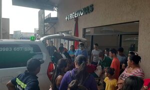 Trabajador sufre graves quemaduras por descarga eléctrica en obra