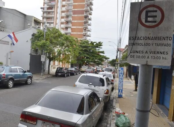 Estacionamiento tarifado: residentes de “zonas nocturnas” pagarán por estacionar hasta frente a sus casas - Nacionales - ABC Color