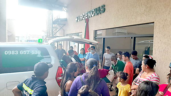 Trabajador casi muere electrocutado en una construcción en Hernandarias - La Clave