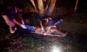 Motociclista sufre accidente en túnel de árbol en  Santa Rita – Diario TNPRESS