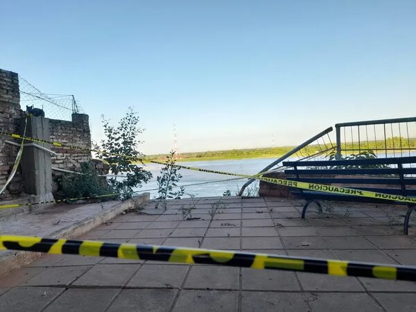 Mirador de Itá Pytã Punta: municipalidad nada hace y el riesgo persiste - Nacionales - ABC Color