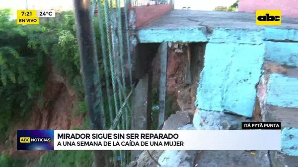 Mirador sigue sin ser reparado - ABC Noticias - ABC Color