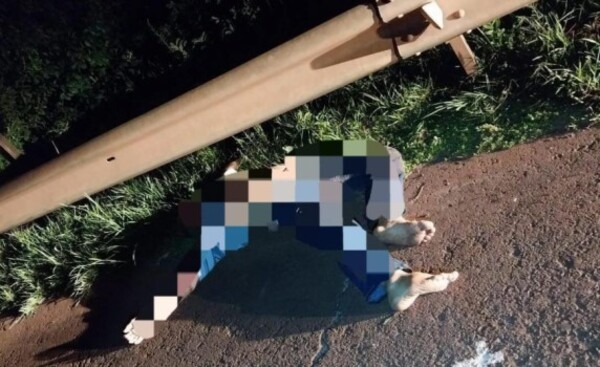 Hombre murió arrollado anoche, en Yguazú