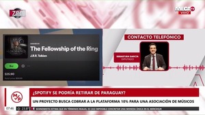 ¿Chau Spotify? Proyecto que busca cobrar a plataformas digitales es "descabellado", advierte diputado - Megacadena — Últimas Noticias de Paraguay
