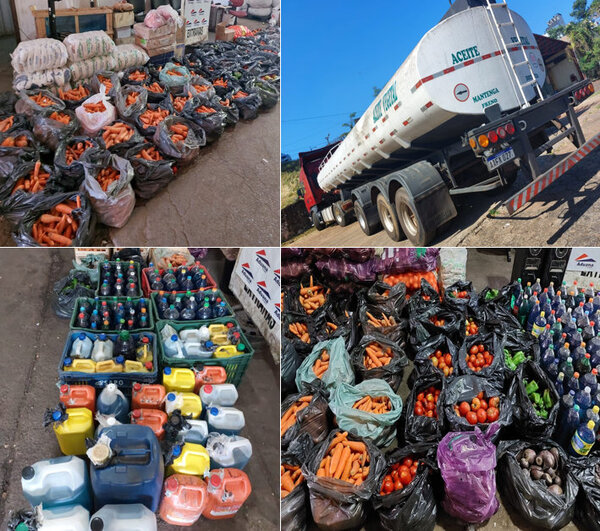Incautan gran cantidad de mercaderías en la zona primaria del Puente de la Amistad - La Clave