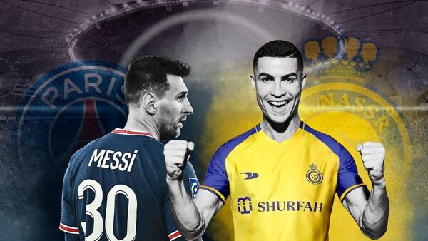 Messi y Cristiano se cruzan en un amistoso en Arabia