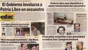 María Edith Bordón: a 21 años del fin de un cautiverio y el inicio de una era de secuestros  - Nacionales - ABC Color