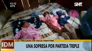 Trillizas nacen Villa Ygatimí y familia pide ayuda a la ciudadanía