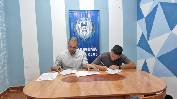 Edgar González, la 'joya' de Encarnacena, fichó por Guaireña