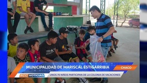 Municipalidad de Mariscal Estigarribia dio apertura a su Colonia de Vacaciones transmitiendo valores