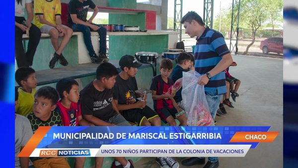 Municipalidad de Mariscal Estigarribia dio apertura a su Colonia de Vacaciones transmitiendo valores