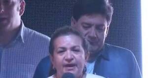 La Nación / “No queremos venganza, sino justicia para Fernando”, el sentido discurso de Graciela Sosa