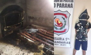 Hernandarias: Detienen a pirómano que incendió casa de anciano