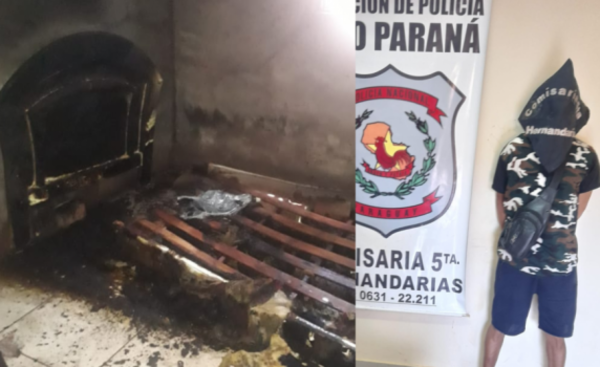 Hernandarias: Detienen a pirómano que incendió casa de anciano