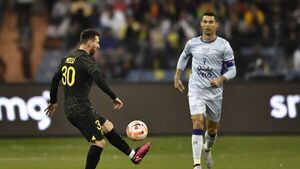Arabia Saudí se emociona con el posible último baile de Messi y Cristiano