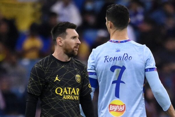 Messi y Ronaldo se reencuentran en un show de goles en Arabia