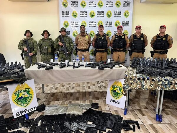 Caen en Brasil dos camiones paraguayos cargados con 160 armas de fuego  - ABC en el Este - ABC Color