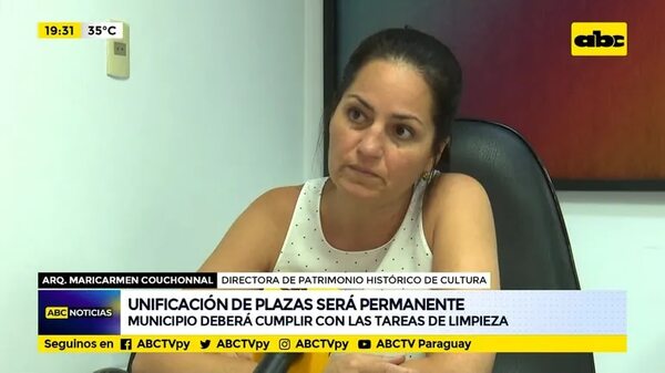 Unificarán la plaza frente al Cabildo - ABC Noticias - ABC Color