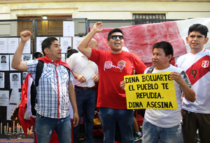 Manifestaciones de apoyo en Argentina al paro nacional en Perú - MarketData