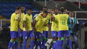Brasil aplasta en su estreno en el Sudamericano