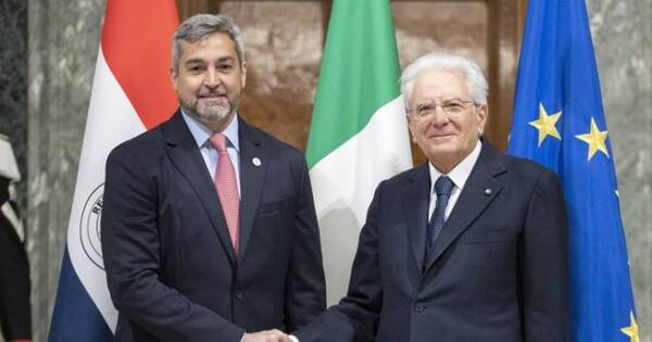 La Nación / Mario Abdo se reunió con el presidente de Italia Sergio Mattarella