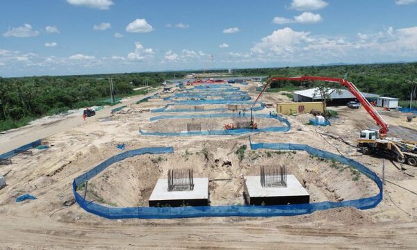 Concluyó hormigonado del duodécimo cabezal del Puente de la Bioceánica – Diario TNPRESS