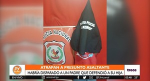 Detienen a motochorro que había baleado a un hombre en Ñemby - trece