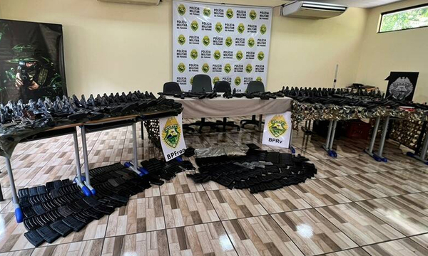 Brasil: Caen dos camiones paraguayos repletos de armas - OviedoPress