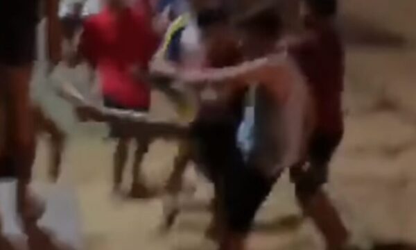 Golpes y patadas en “amistoso`i” en la ciclovía de Capiatá