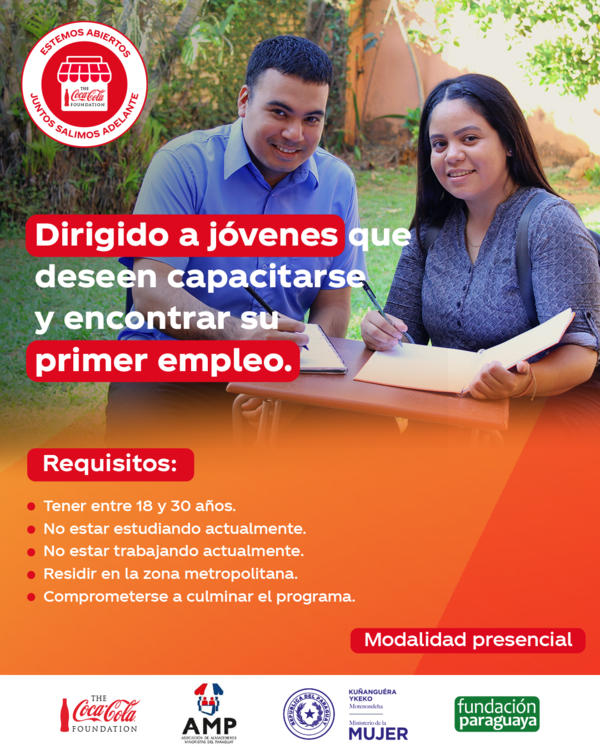Convocan a jóvenes y mujeres emprendedoras para programa de capacitaciones y microcréditos - .::Agencia IP::.