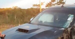 La Nación / Joven policía muere arrollado por una camioneta en Horqueta