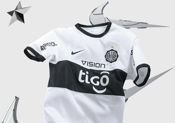 El precio de la nueva camiseta de Olimpia