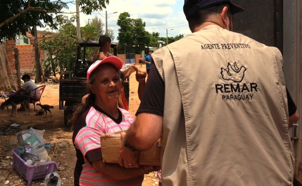 Unidos llegan a más: Entregan más de mil kilos de alimentos no perecederos a comedores de Asunción y alrededores.