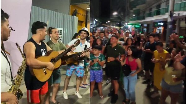 "Mi Paraguay", cantaron famosos cumbieros en Camburiú