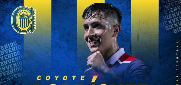 Alan Rodríguez fue oficializado como refuerzo de Rosario Central